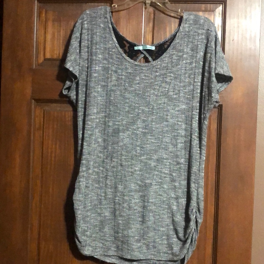 Womens short sleeve sweater